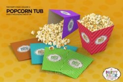 Alternative view of Party Pack Mockup Collection VOLUME 4