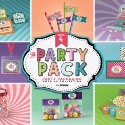 Party Pack Mockup Collection VOLUME 4