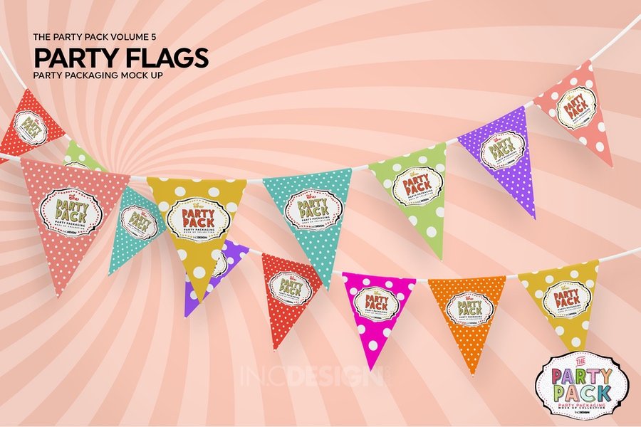 Party Pack Mockup Collection VOLUME 5 - Imagen 4
