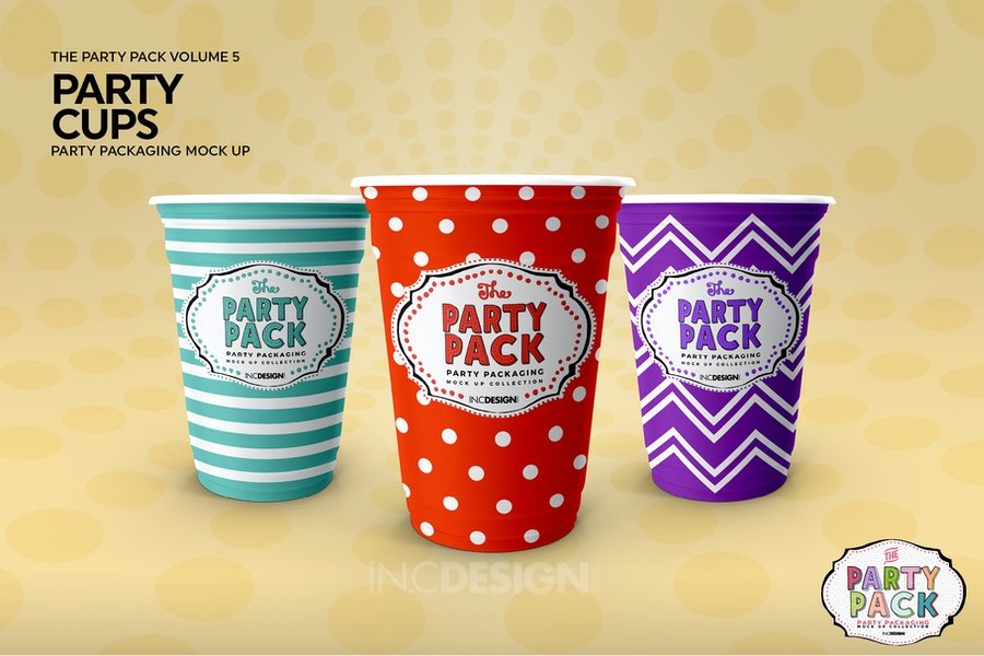 Party Pack Mockup Collection VOLUME 5 - Imagen 9