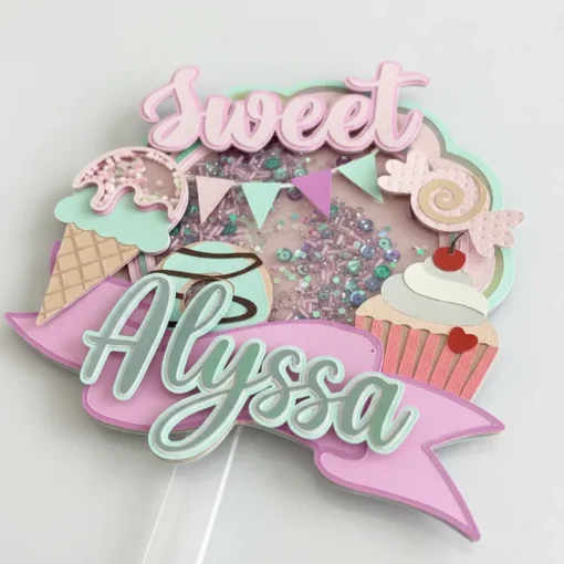 Cake Topper Candy Sweet - Imagen 4
