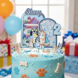 Alternative view of Cake Topper Bluey