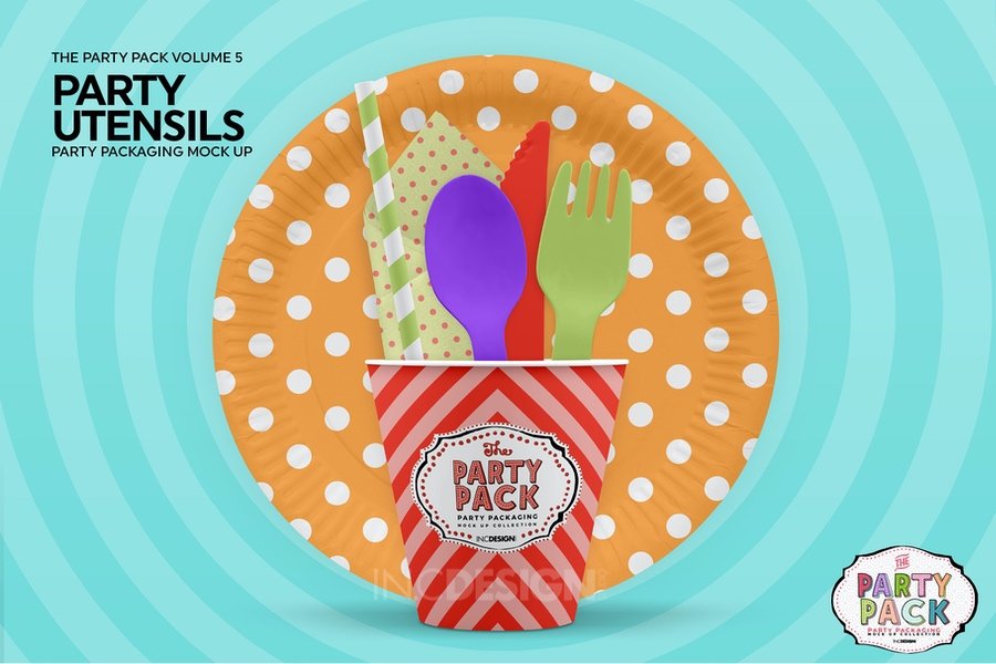 Party Pack Mockup Collection VOLUME 5 - Imagen 10
