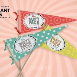 Alternative view of Party Pack Mockup Collection VOLUME 6