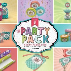 Party Pack Mockup Collection VOLUME 6