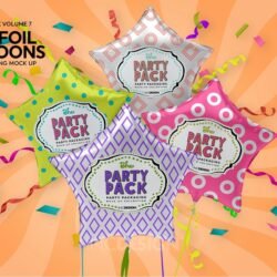 Alternative view of Party Pack Mockup Collection VOLUME 7