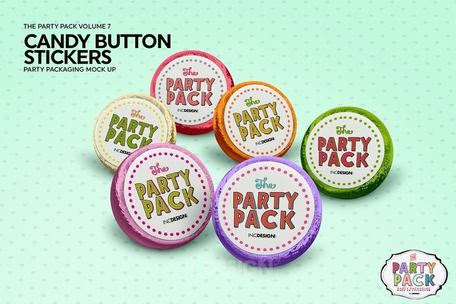 Party Pack Mockup Collection VOLUME 7 - Imagen 8