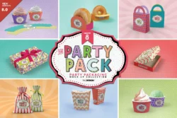 Party Pack Mockup Collection VOLUME 8