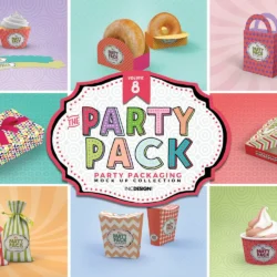 Party Pack Mockup Collection VOLUME 8