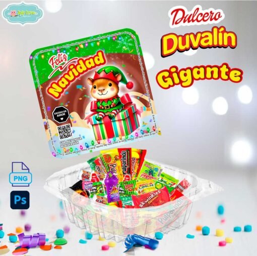 Dulcero Duvalín Navidad Capibara-1