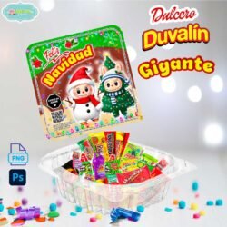 Dulcero Duvalín Navidad Labubu 3
