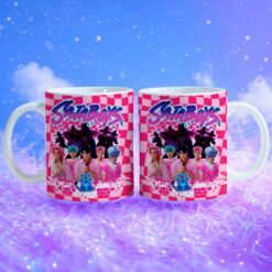 Plantilla para Taza K-pop Demon Hunters V.10