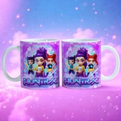Plantilla para Taza K-pop Demon Hunters V.11