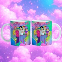 Plantilla para Taza K-pop Demon Hunters V.13