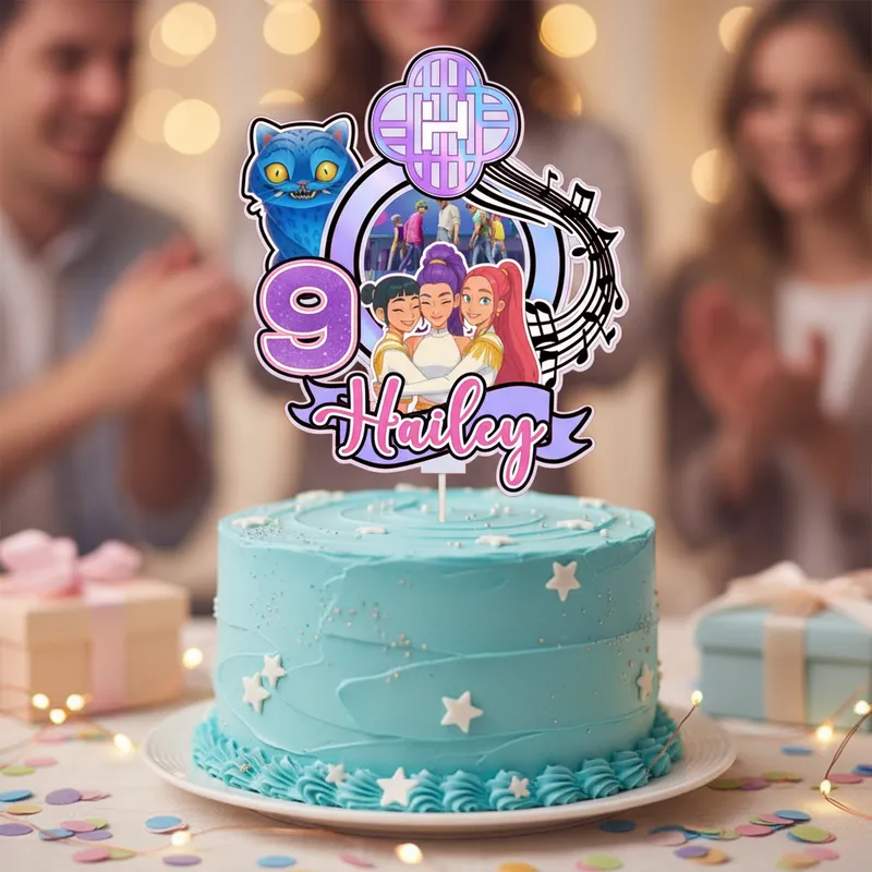 Cake Topper Kpop Demon Hunters - Imagen 2