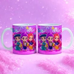 Plantilla para Taza K-pop Demon Hunters V.7