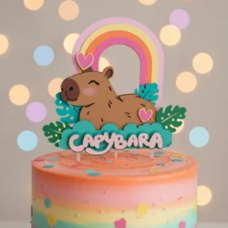 Alternative view of Cake Topper Capybara