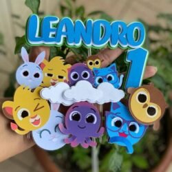 Cake Topper Bolofofo