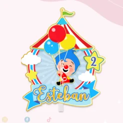 Cake Topper Plim Plim