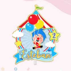 Cake Topper Plim Plim