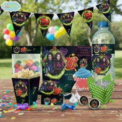 Alternative view of Kit Imprimible Descendientes R