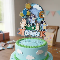 Alternative view of Cake Topper Bluey V.2