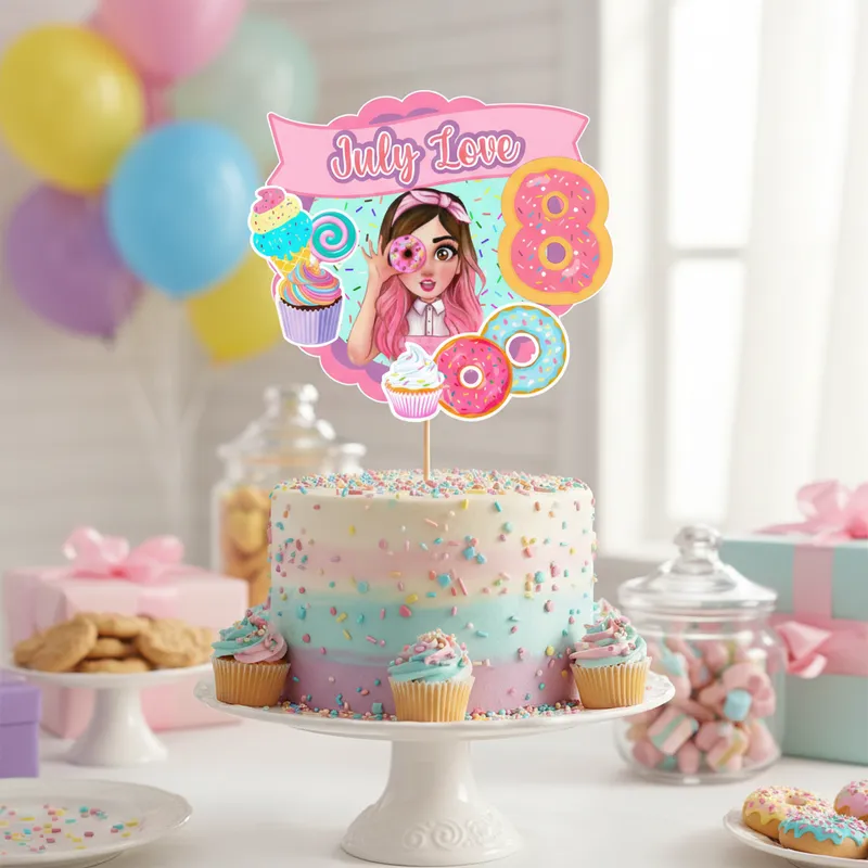 Cake Topper Mis Pastelitos - Imagen 2