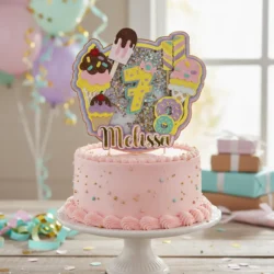 Alternative view of Cake Topper Shaker de helado