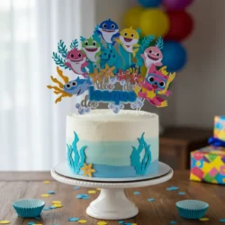 Alternative view of Cake Topper Baby Shark