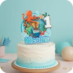 Alternative view of Cake Topper Bajo el Mar