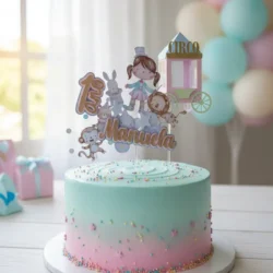 Alternative view of Cake Topper Circo