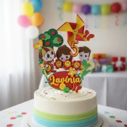 Alternative view of Cake Topper Emilia