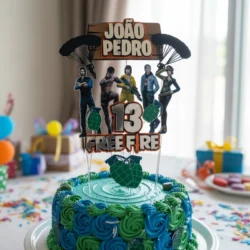 Alternative view of Cake Topper Free Fire