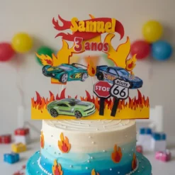 Cake Topper Hot Weels