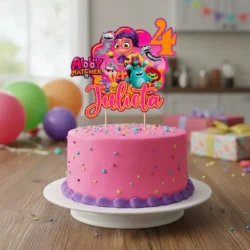 Alternative view of Cake Topper Abby Hastsher