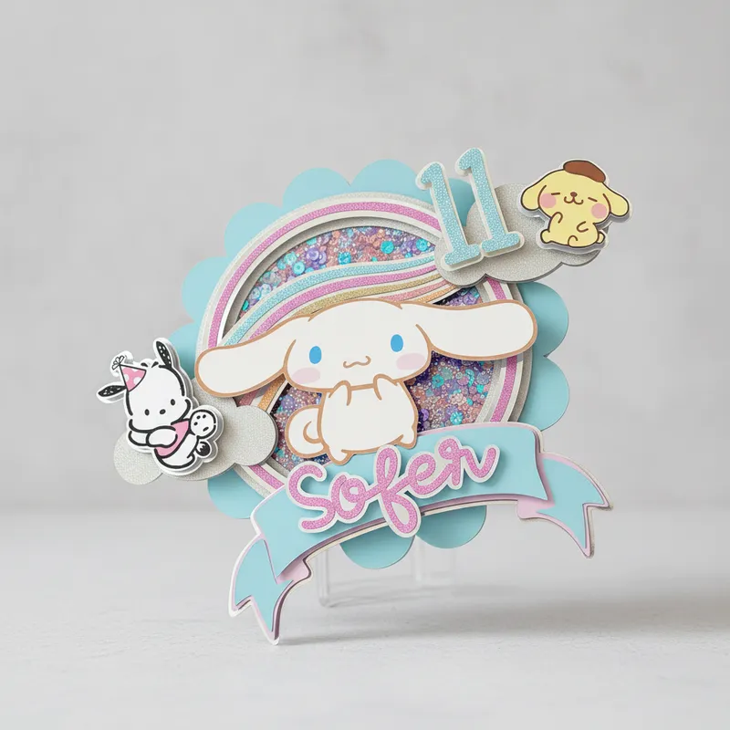 Cake Topper Cinnamo-roll - Imagen 3