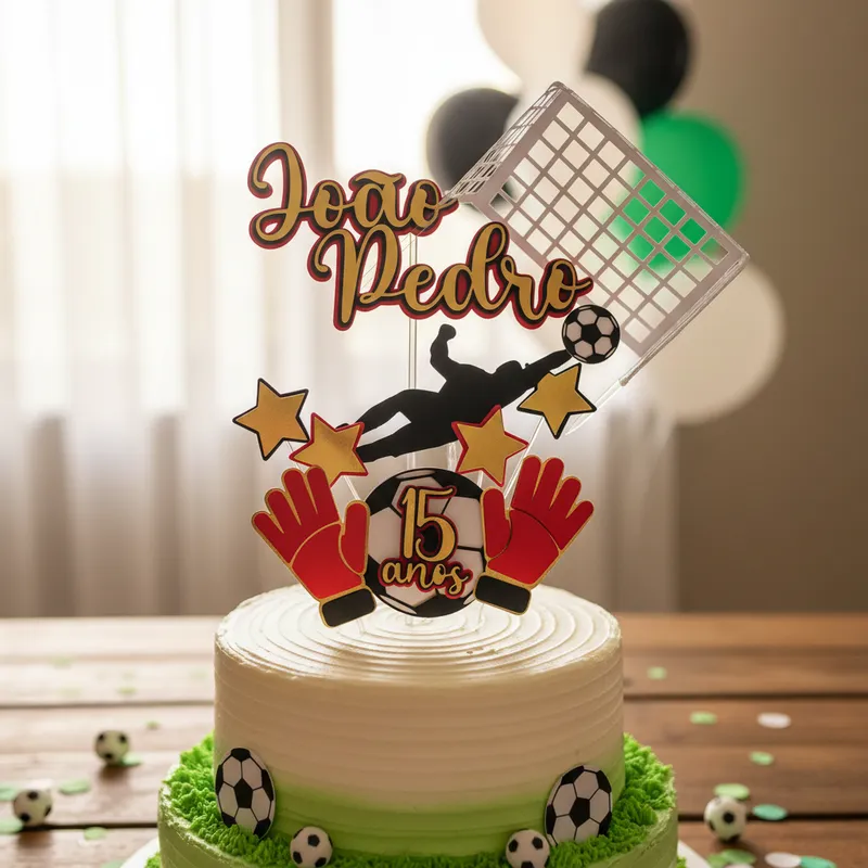 Cake Topper Futbol - Imagen 2