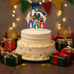 Alternative view of Cake Topper Candy Holder Gift Card Reyes Magos