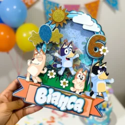 Cake Topper Bluey V.2