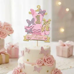 Alternative view of Cake Topper  Bailarina