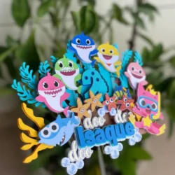 Cake Topper Baby Shark