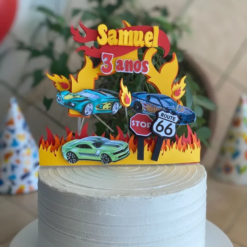 Cake Topper Hot Weels - Imagen 3