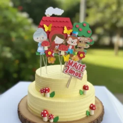Cake Topper Caperucita Roja