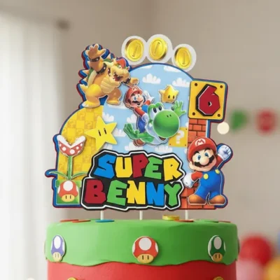 Cake Topper Mario Bross