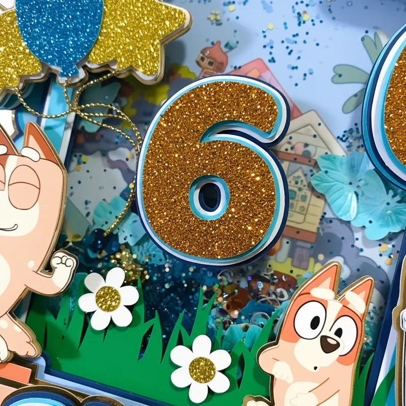 Cake Topper Bluey V.2 - Imagen 4