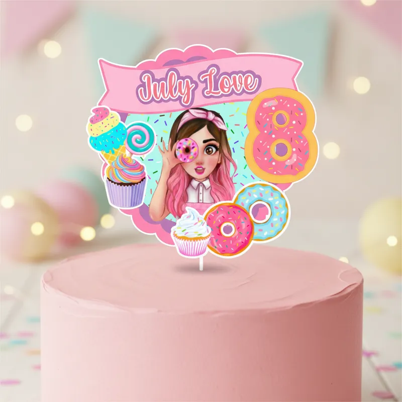 Cake Topper Mis Pastelitos - Imagen 5