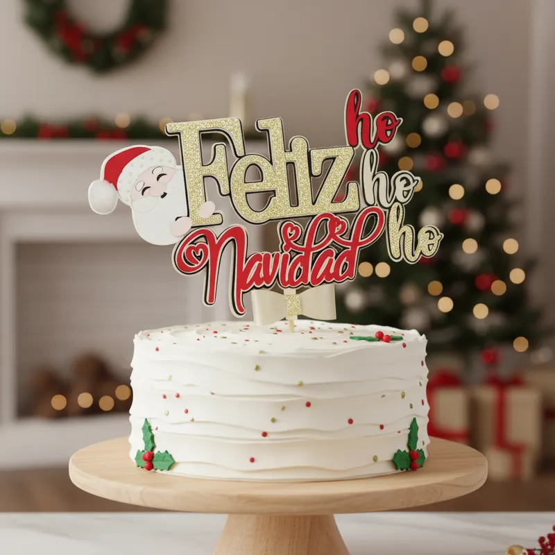 Cake Topper Navidad-1 - Imagen 3