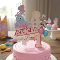 Cake Topper Gallinita Pintadita