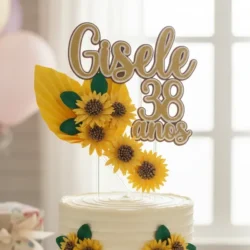 Cake Topper Girasol