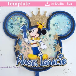 Cake Topper Mickey Principe